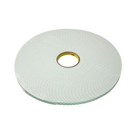 3M Double Sided Foam Tape, 2"x36 yds., 1/8", Natural, PK6 T9574008